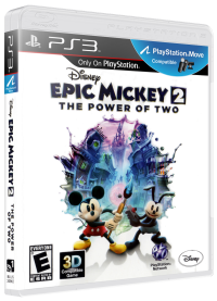 Epic Mickey 2: The Power of Two PAL Playstation 3 box art
